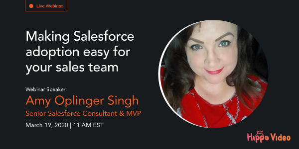 Making Salesforce adoption easy for your sales teams webinar Thumbnail